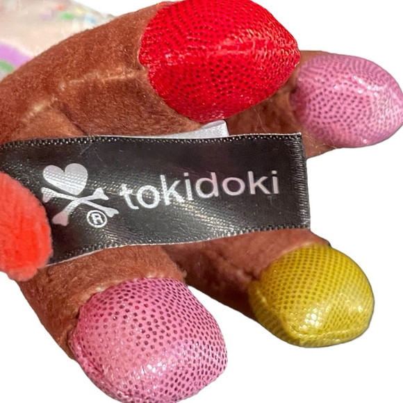 Tokidoki Unicorn Sundae Plush Clip On Keychain Series 4 Aurora 2020 Sprinkles 4” - Picture 5 of 10